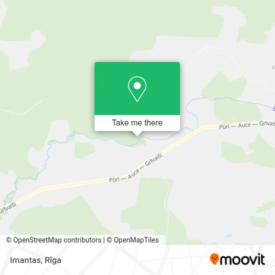 Imantas map