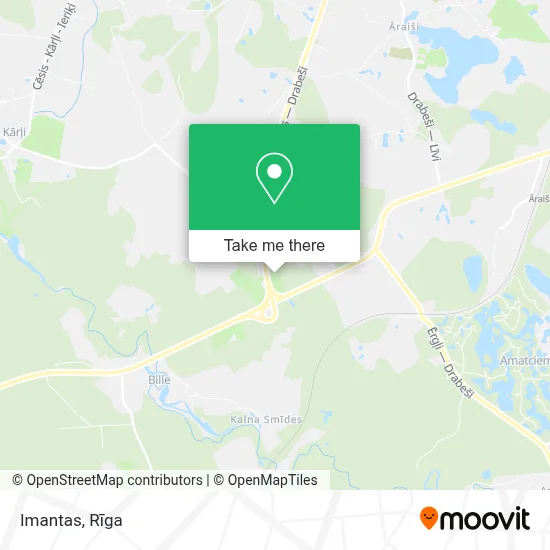 Imantas map