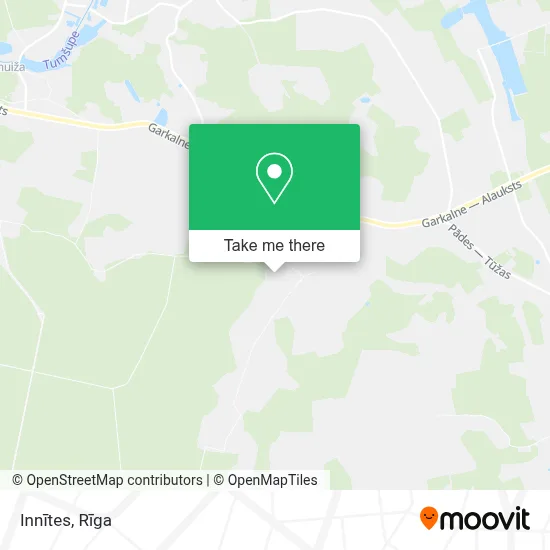 Innītes map