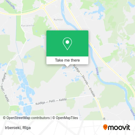 Irbenieki map