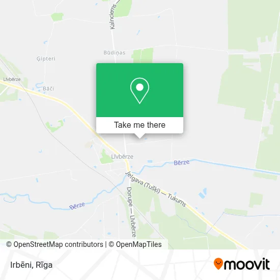 Irbēni map
