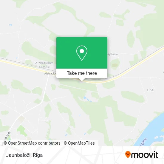 Jaunbaloži map