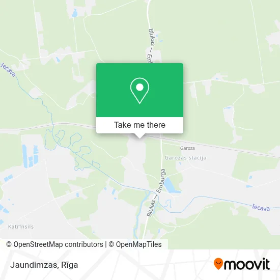 Jaundimzas map