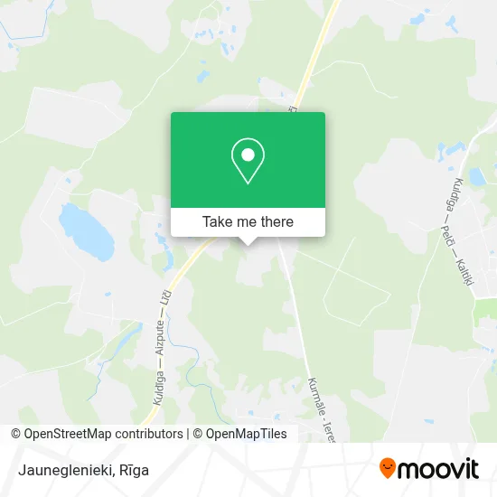 Jauneglenieki map