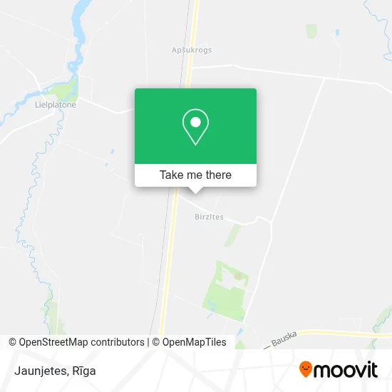 Jaunjetes map