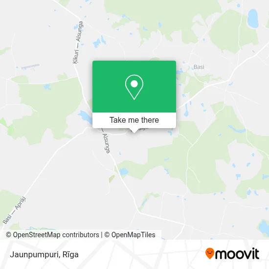 Jaunpumpuri map