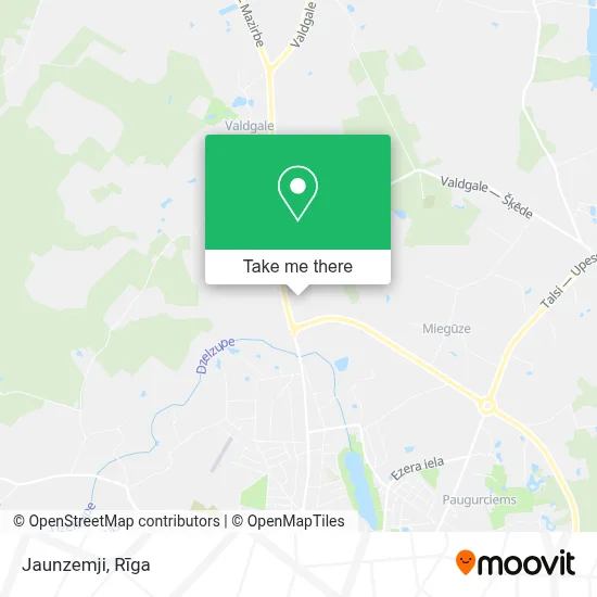 Jaunzemji map