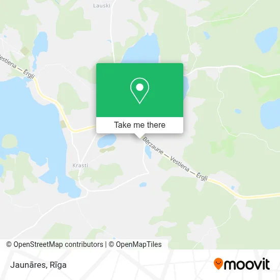 Jaunāres map