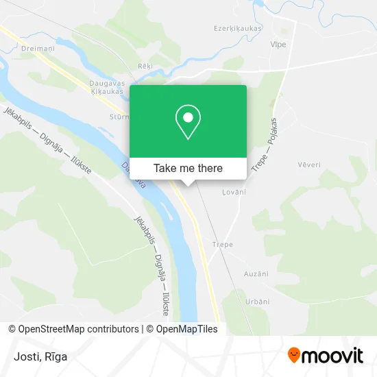 Josti map