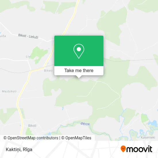 Kaktiņi map