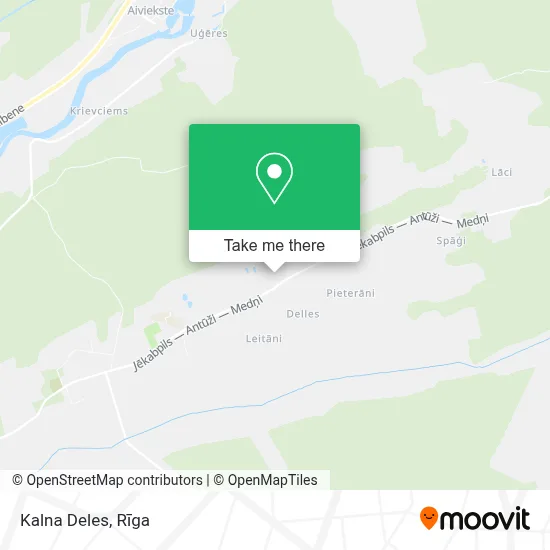 Kalna Deles map