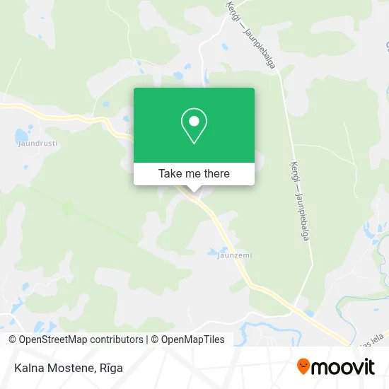Kalna Mostene map