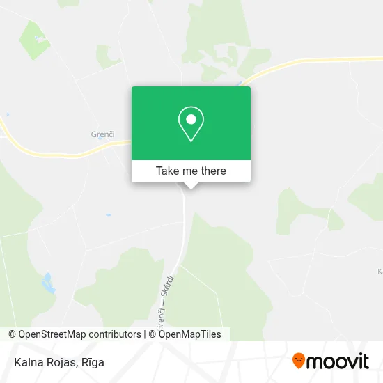 Kalna Rojas map