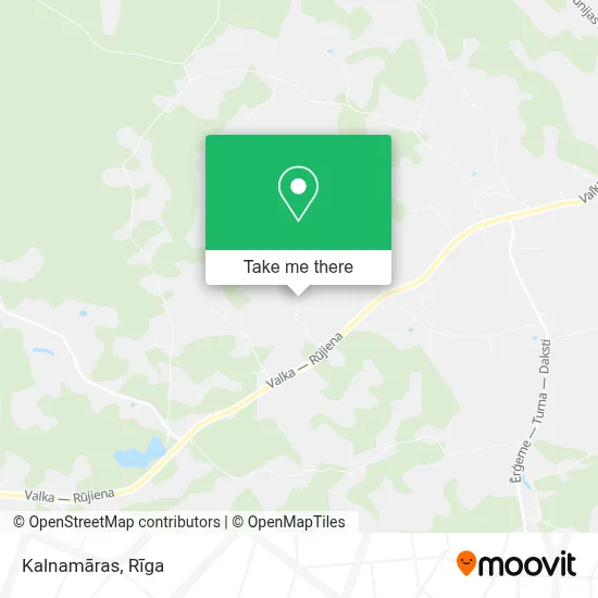 Kalnamāras map