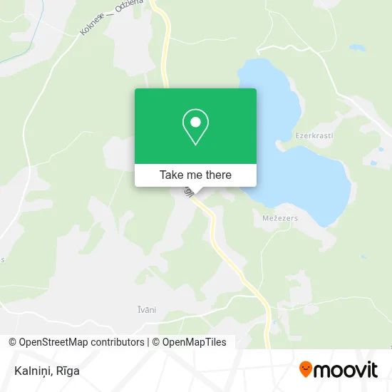 Kalniņi map