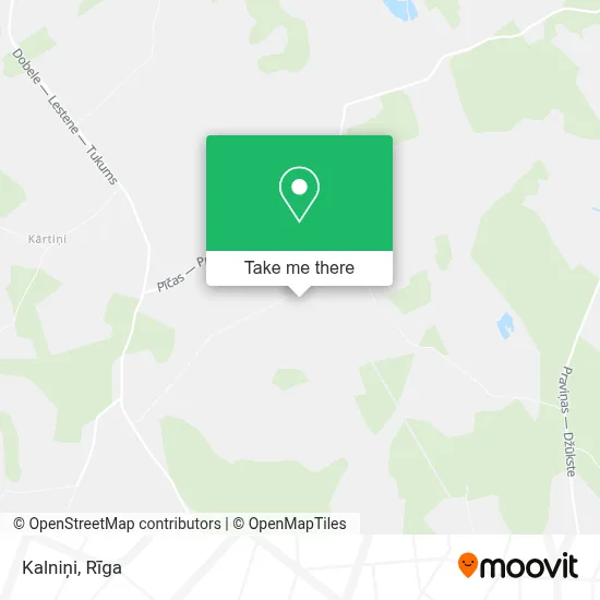 Kalniņi map