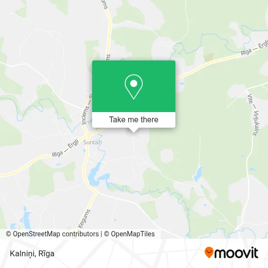 Kalniņi map