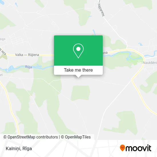 Kalniņi map