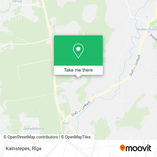 Kalnstepes map