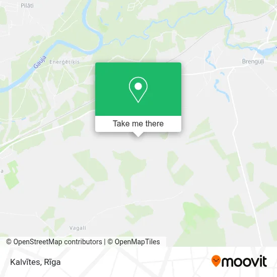 Kalvītes map
