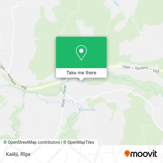 Kalēji map
