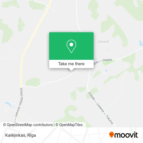 Kalējinkas map