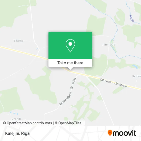 Kalējiņi map