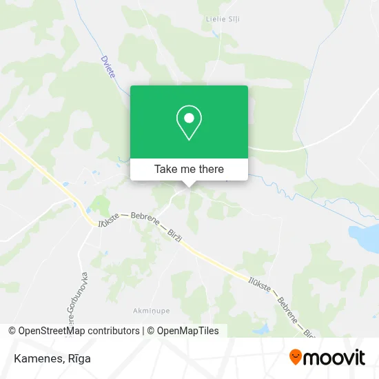 Kamenes map