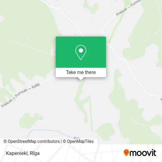 Kapenieki map
