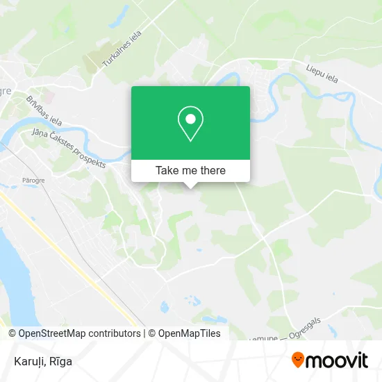 Karuļi map