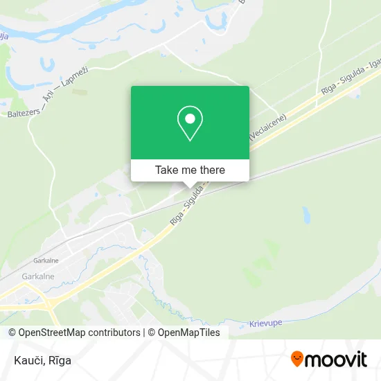 Kauči map