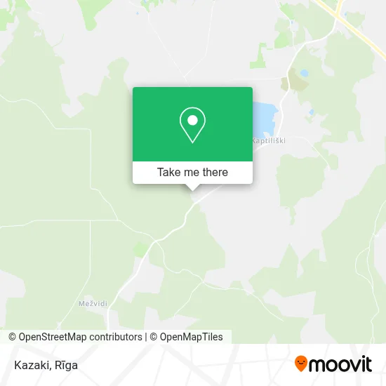 Kazaki map