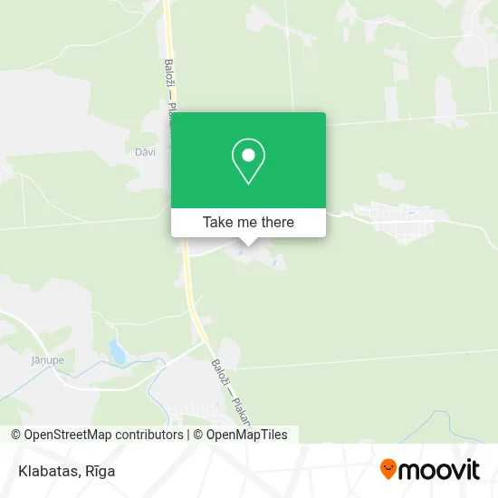 Klabatas map