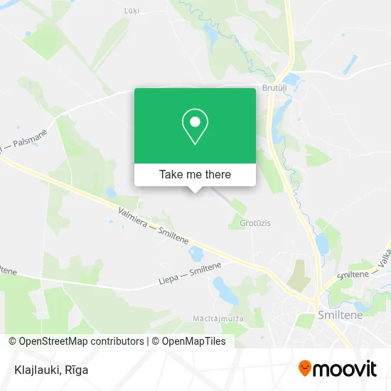 Klajlauki map