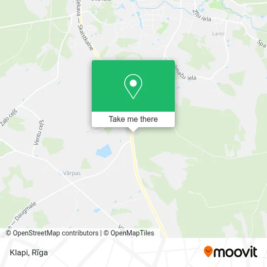 Klapi map