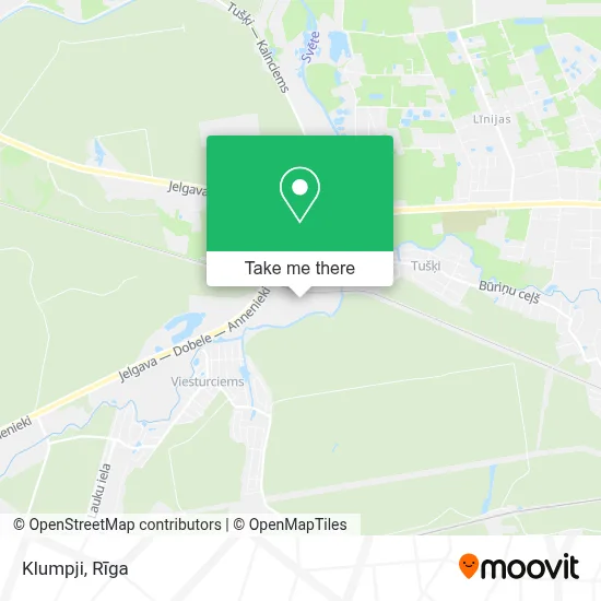 Klumpji map