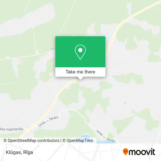 Klūgas map