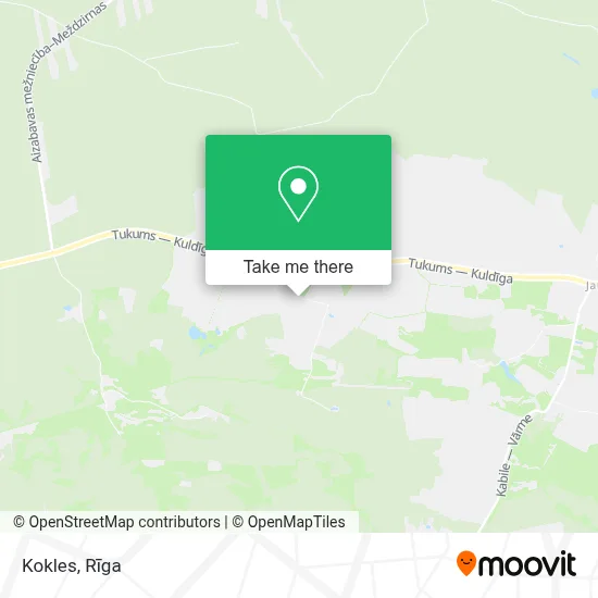 Kokles map