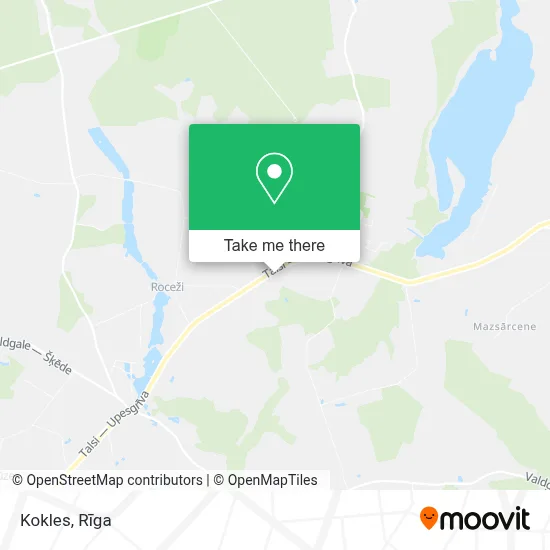Kokles map