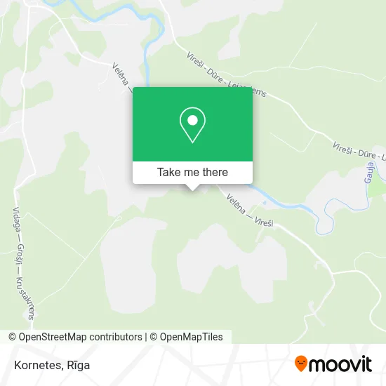 Kornetes map