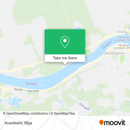 Krastkalni map