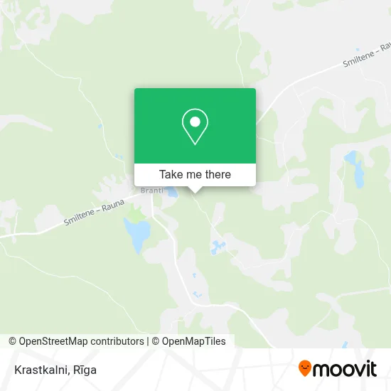 Krastkalni map