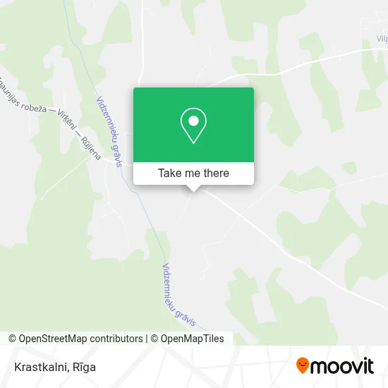 Krastkalni map