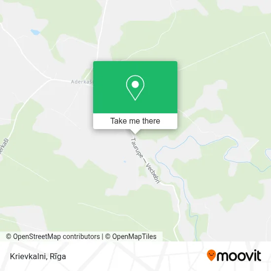 Krievkalni map