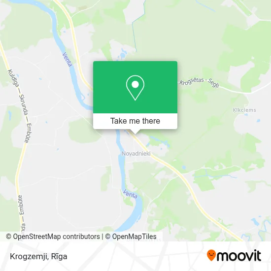 Krogzemji map