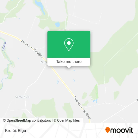 Kroiči map