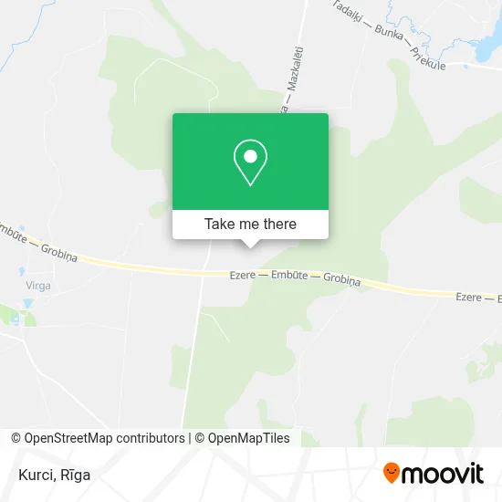 Kurci map