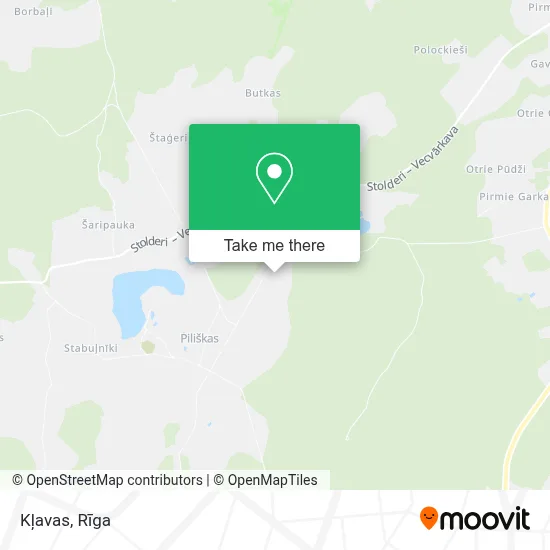 Kļavas map