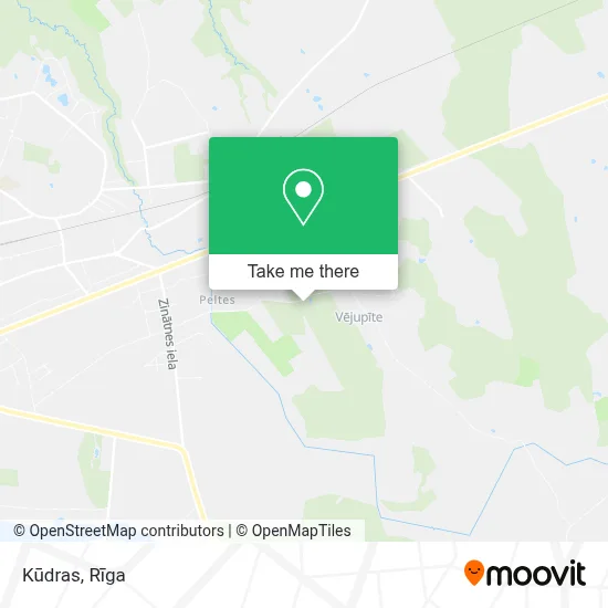 Kūdras map