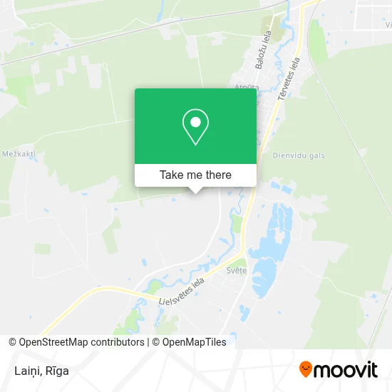 Laiņi map